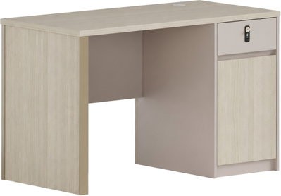 مكتب إداري مودرن خشب MDF، 140x60x75 سم - بيج product image 1