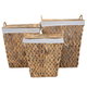 طقم سلة خوص السيف غاليري، 3 قطع - بني product image 1