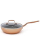 مقلاة أستيل روكي، 22 سم، غطاء زجاج - ذهبي product image 2