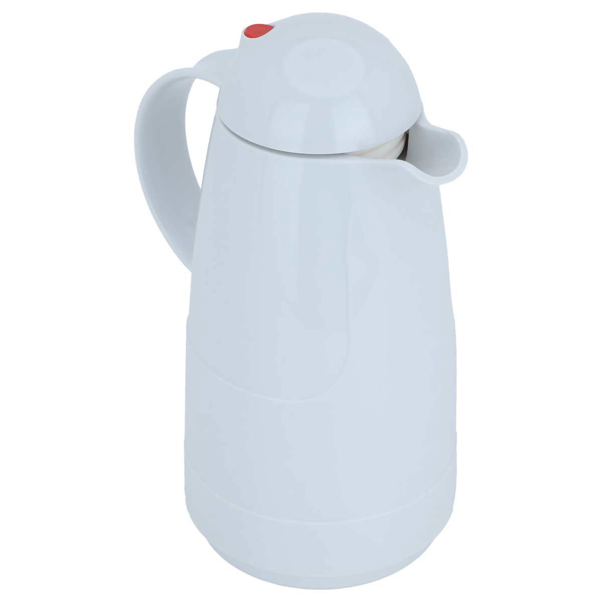 Rotpont glass thermos, 500 ml, plastic outer shell - white product image 2
