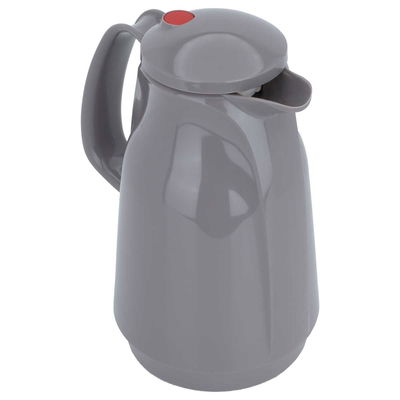 Rotpont glass thermos, 1 liter, plastic outer shell - gray product image 2