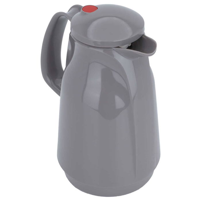 Rotpont glass thermos, 1 liter, plastic outer shell - gray product image 2