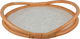 Al Saif Gallery Wicker Tray, 43×43×9 cm - Beige product image 1