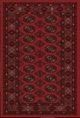 سجاده بشاير شكل مستطيل، 1×2 سم، صنع آلياً - احمر product image 1