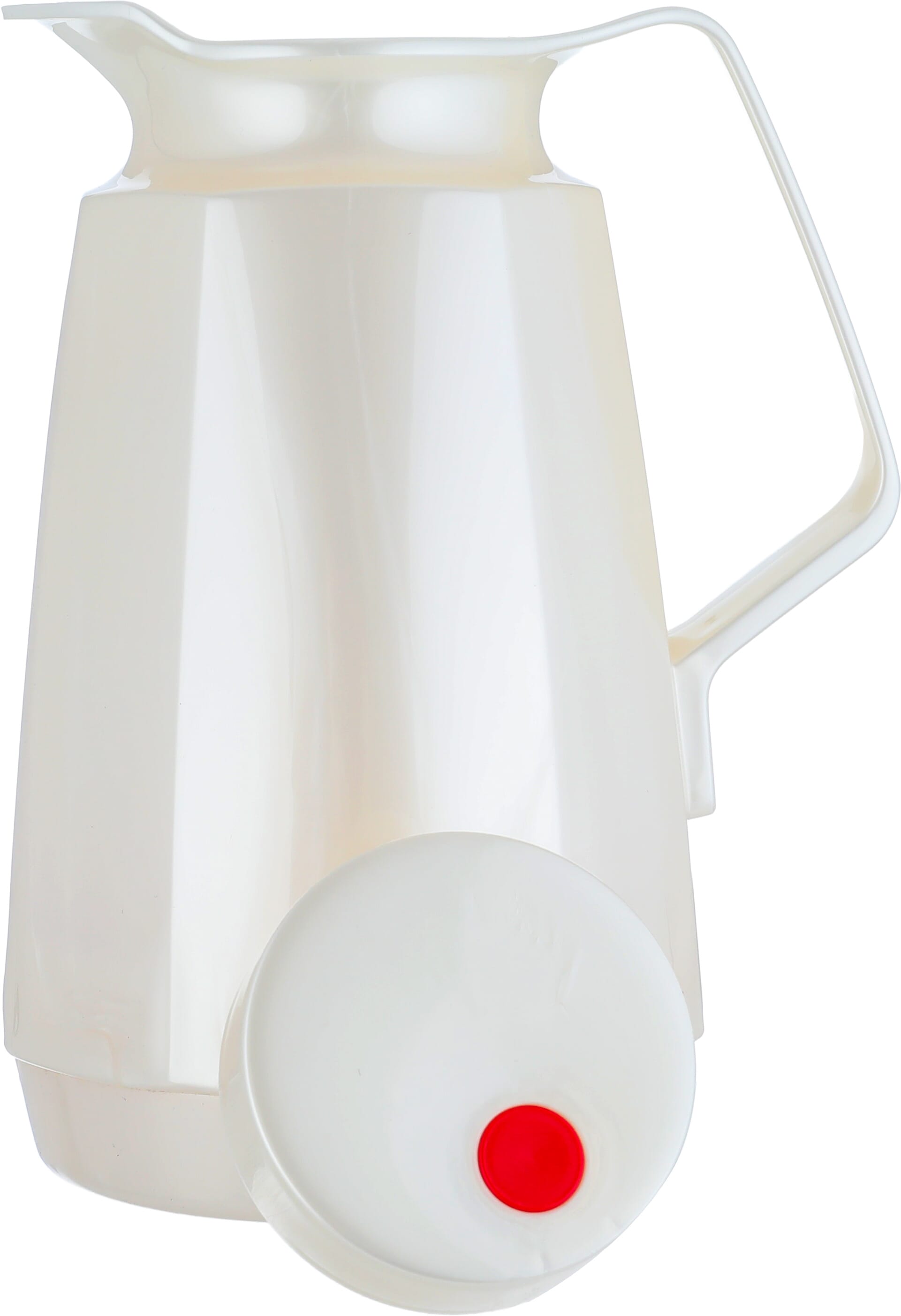 Rotpont glass thermos, 1 liter, plastic outer shell - white product image 4