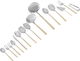 طقم ملاعق استيل السيف غاليري، 72 قطعة - فضي product image 1
