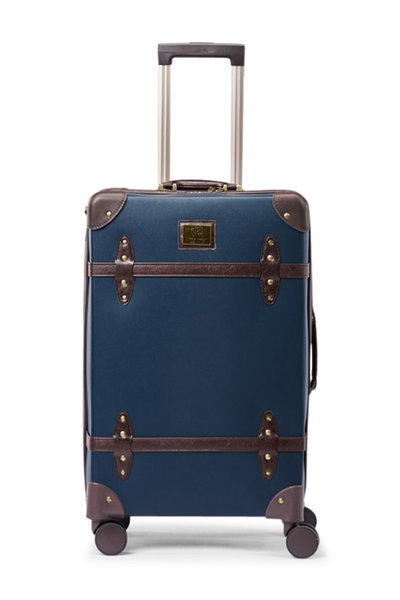 Limra LMA-7051 Artificial Leather Luggage Set, 4 Sizes, 4 Wheels, 360 Degree Rotating - Blue Brown product image 5