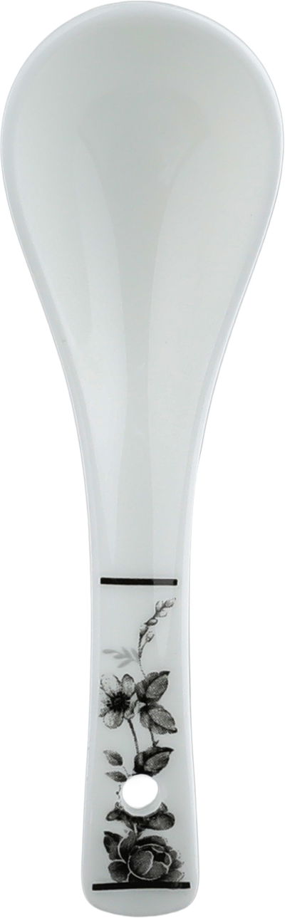 Golden Gallery Porcelain Glass Soup Set, 16 Pieces, Embossed - Translucent White product image 5