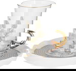 طقم بيالات شاي زجاج السيف غاليري، 12 قطع - شفاف product image 2