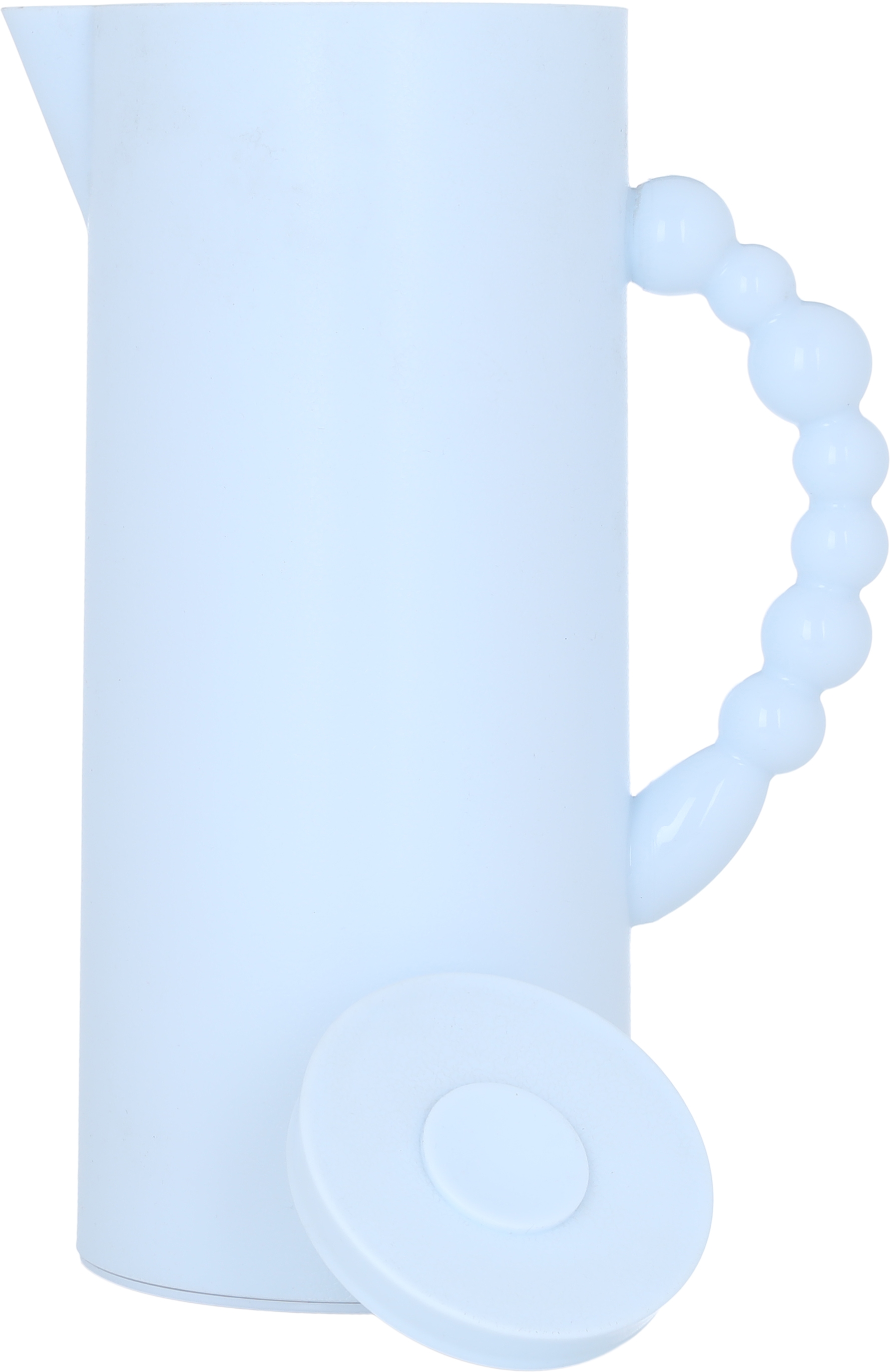 Al Saif Gallery Royal 7 glass thermos, 1 liter, glass inner container, plastic outer shell - cyan product image 3