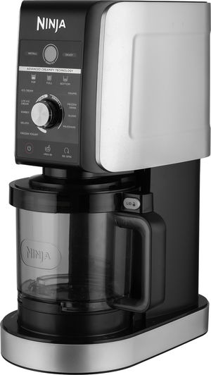 Shark Ninja NC501ME  Ice Cream Maker, 709ml, 800W, 4 Functions- Silver Black product image 2