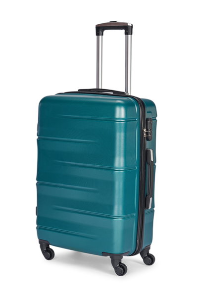 طقم شنط سفر ABS ليمرا، 3 مقاسات، 4 عجلات، قفل ارقام، WM-210 - اخضر product image 2