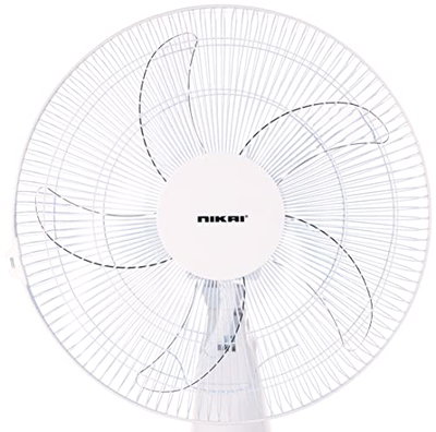 مروحة حائط نيكاي، 16 بوصة، 5 شفرات، 3 سرعات، NWF1636RT1 - ابيض product image 3
