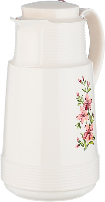 ترمس روتبونت، 1 لتر، حافظة داخلية زجاج، هيكل خارجي بلاستيك - كريمي product image 4