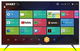 KMC KMC55US24 Frameless LED Smart TV, 55 inch, 4K UHD, Built-in Receiver, Android 13, 2 Remote - Black product image 2