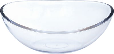 صحن سلطة اكريلك تركي السيف غاليري، 3 قطع، بملاعق شفاف - شفاف product image 4