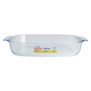 صينية فرن زجاج بايركس، 35×23 سم، 2.7 لتر، مستطيل - شفاف product image 2