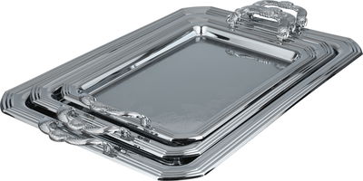 طقم طوفريات أوتار ستانلس ستيل السيف بلص، 3 قطع - فضي product image 1