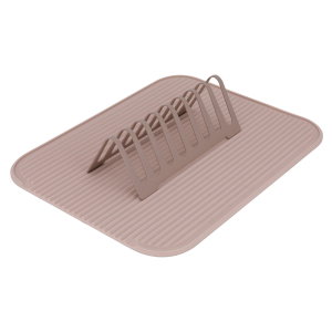 Al Saif Gallery plastic plate stand, 8 boxes - pink product image 2
