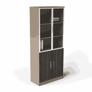 دولاب ملفات خشب، 200×80×40 سم - بيج بني product image 2