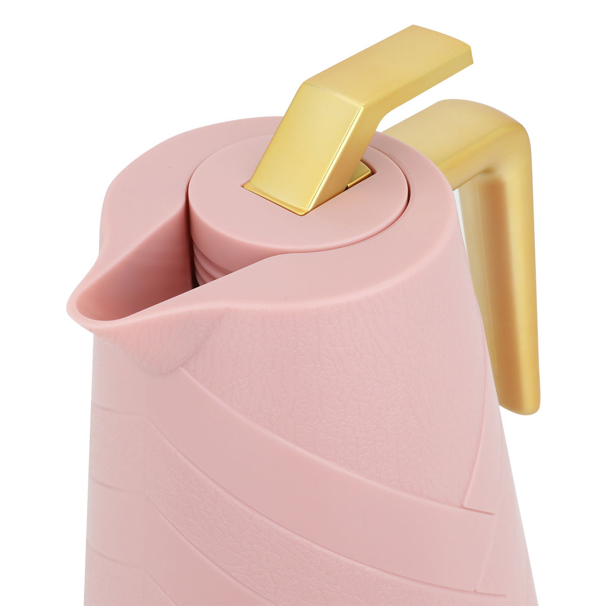 Glory Thermos, 1 liter, glass inner container, plastic outer shell - dark pink product image 4