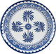طقم سفرة بورسلان السيف غاليري، 24 قطعة، رسمة نخل أزرق - أبيض أزرق product image 5