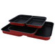 طقم صواني تيفلون تيفال، 6 قطع - احمر product image 4