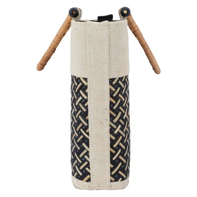 Al Saif Gallery wicker thermos bag - multi-colored product image 2
