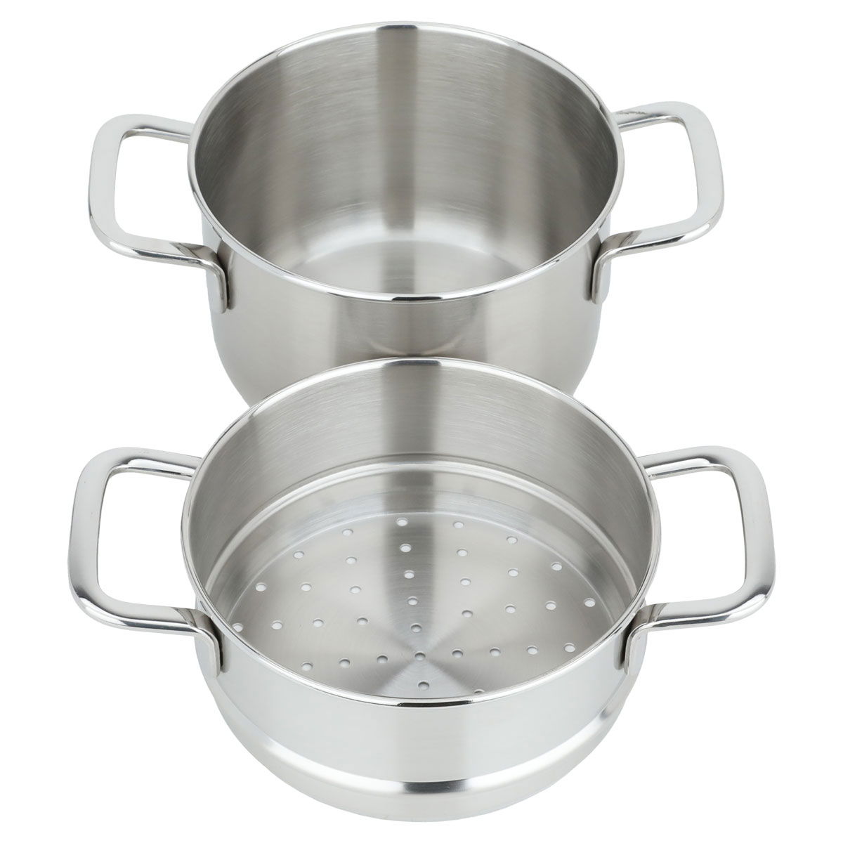 قدر بخار السيف غاليري، 12سم، دائري مدمج - فضي product image 2