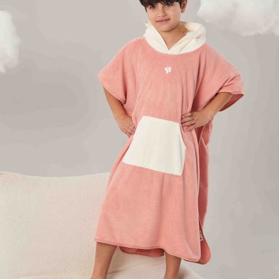 كابا لاطفال كورال فليس ريفي، 75×70 سم، مخيوط من الجانبين - سيمون product image 7