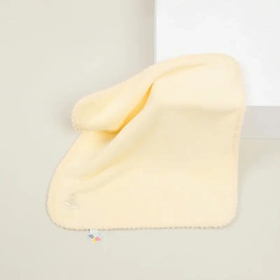 طقم مناشف يد كورال فليس ريفي، 34×34 سم - اصفر product image 2