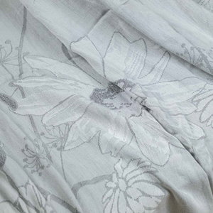 بطانية خفيفة قطن بامبو، 200x150 سم - رصاصي product image 2