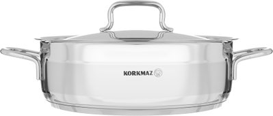 Korkmaz Alpha Steel Cookware Set, 11 Pieces - Silver product image 4