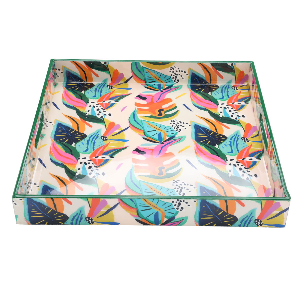 طوفرية بلاستيك السيف غاليري، 2×15×15 سم، مستطيل - أخضر product image