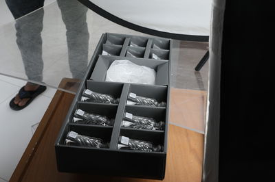 Al Saif Gallery Crystal Serving Set and Cups, 18 Pieces - Clear product image 4