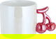 Al Saif Gallery Cherry Handle Porcelain Mug, 360 ml - White product image 1