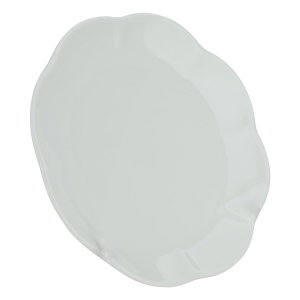 Al Saif Gallery porcelain flat plate, 21 cm, round, - white product image 2