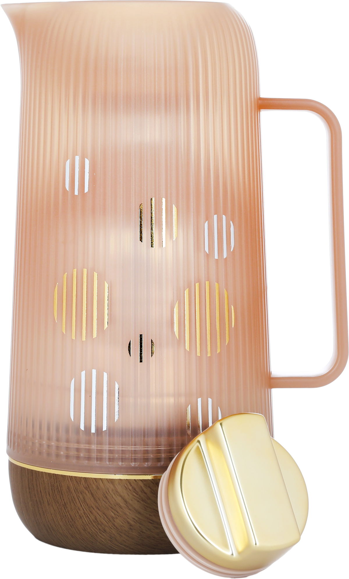 Glory Harmony Pro Thermos, 1 liter, thermal glass inner container, plastic outer shell - light brown product image 4