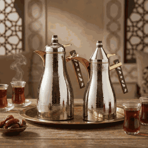 طقم ترامس فلوة السيف غاليري، قطعتين، 1/1 لتر، حافظة داخلية زجاج حراري - `فضي product image 2