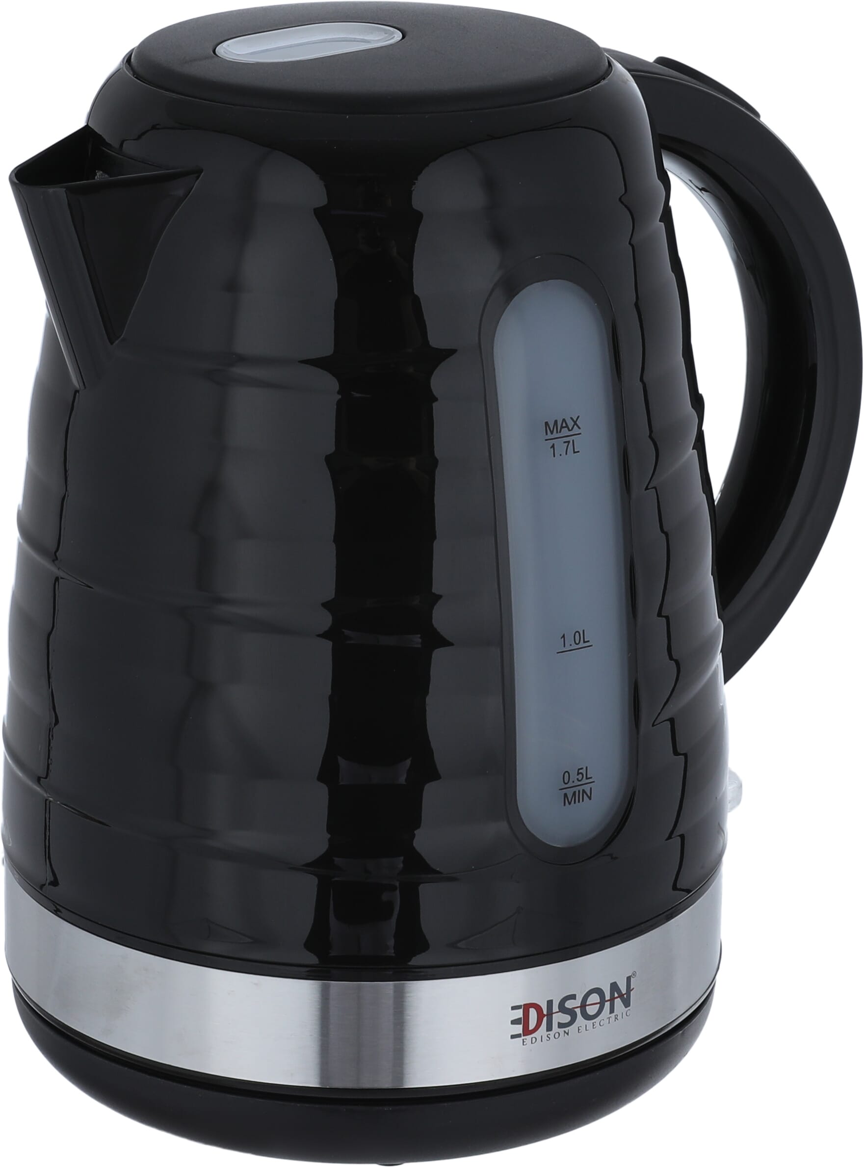 Edison Electric Kettle, 2200 Watt, 1.7 Liter - Black product image 2