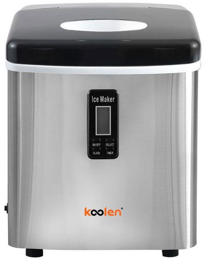 صانعة ثلج كولن، 130 واط، 15 كجم، 3.2 لتر ، 808100009 - فضي product image 3