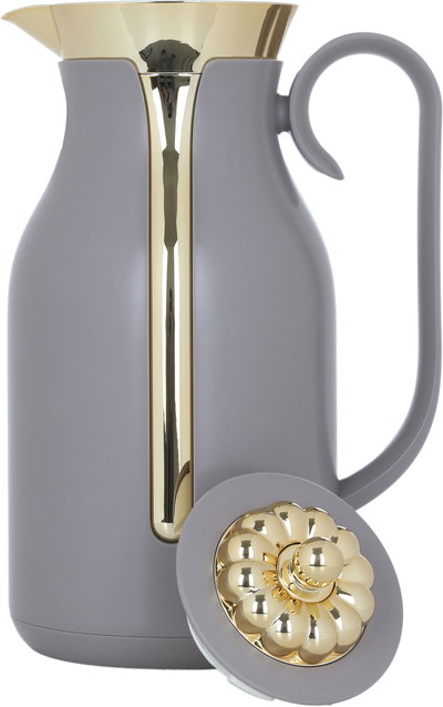 Timeless Rayana Thermos, 1 liter, thermal glass inner shell, plastic outer shell - Cappuccino product image 5