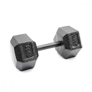 دامبل رفع اثقال ارمان، 20 كيلو، للتمرينات الرياضية، شكل سداسي - اسود product image 2