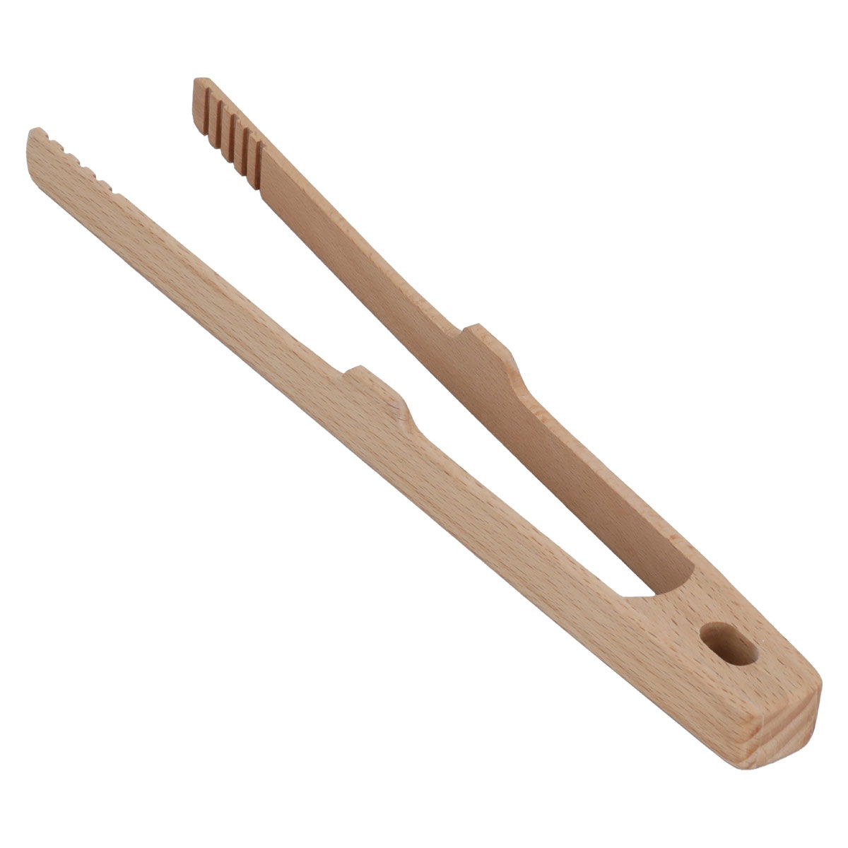 Al Saif Gallery Wooden Food Tongs - Brown product image