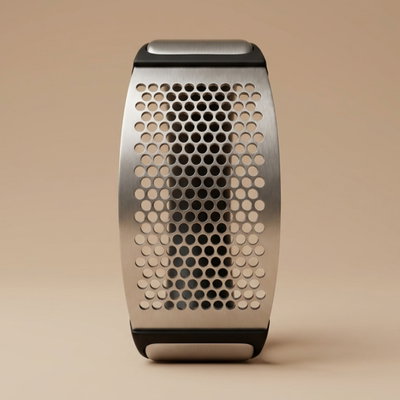 هراس ثوم استيل السيف غاليري، 11.5 سم - فضي product image 1