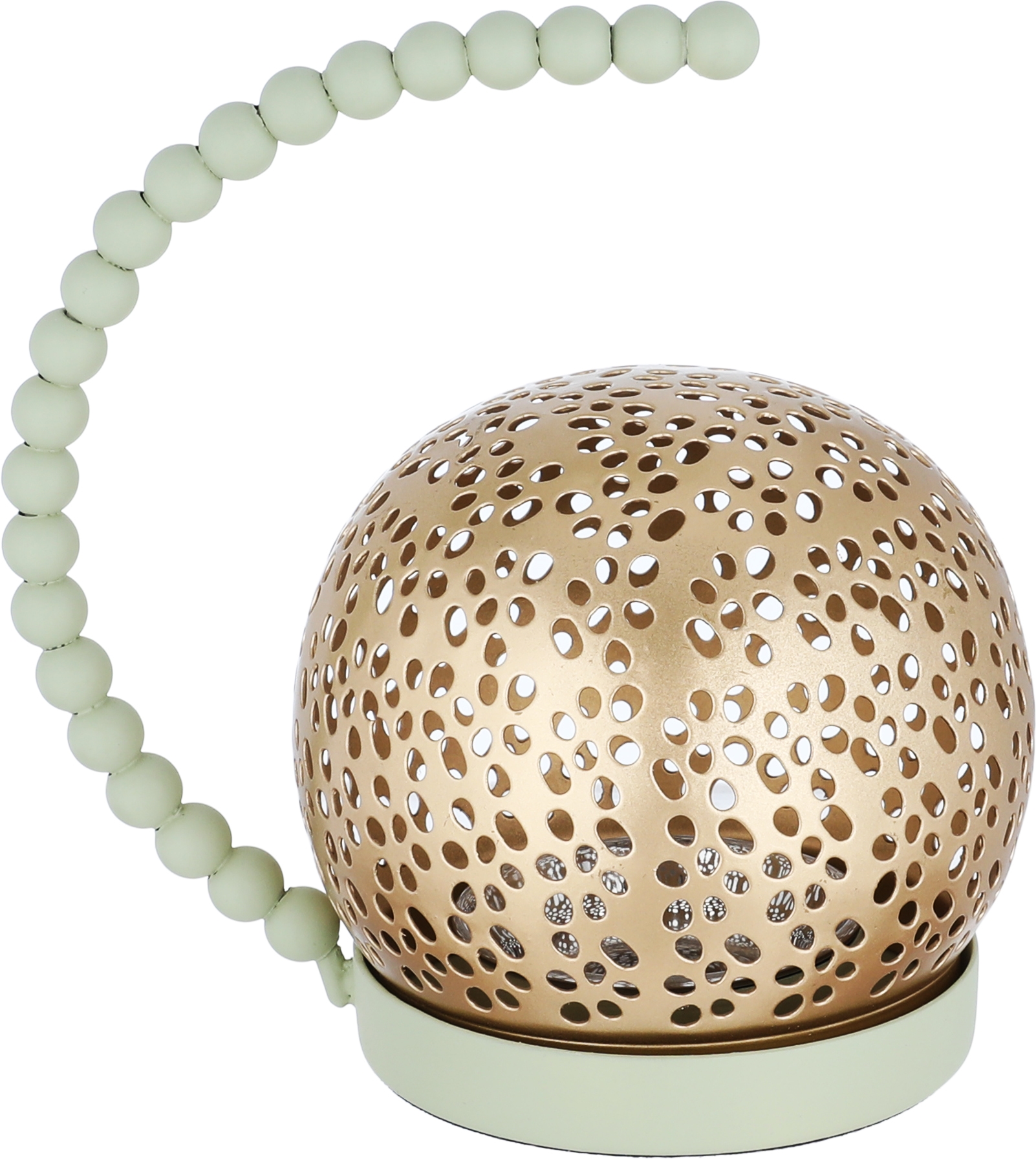 Al Saif Gallery steel incense burner, 14 x 11 x 15 cm - silver beige product image 1