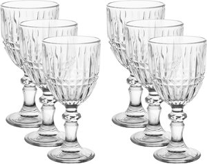 Al Saif Gallery Glass Cups Set, 6 Pieces - Clear product image