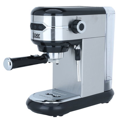 صانعة اسبريسو استيل اكسبير، 1450 واط، 15 بار، 1 لتر - فضي اسود product image 1