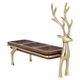 ستاند تقديم خشب السيف غاليري، 3 خانات، 38x16x15سم - بني product image 1