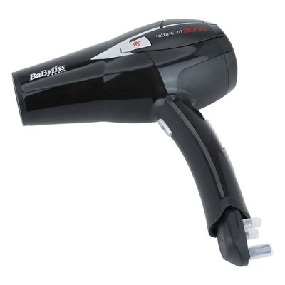 مجفف شعر بيبي ليس، 2000 واط، 6 سرعات، موزع بفوهة 13 ملم - أسود product image 2
